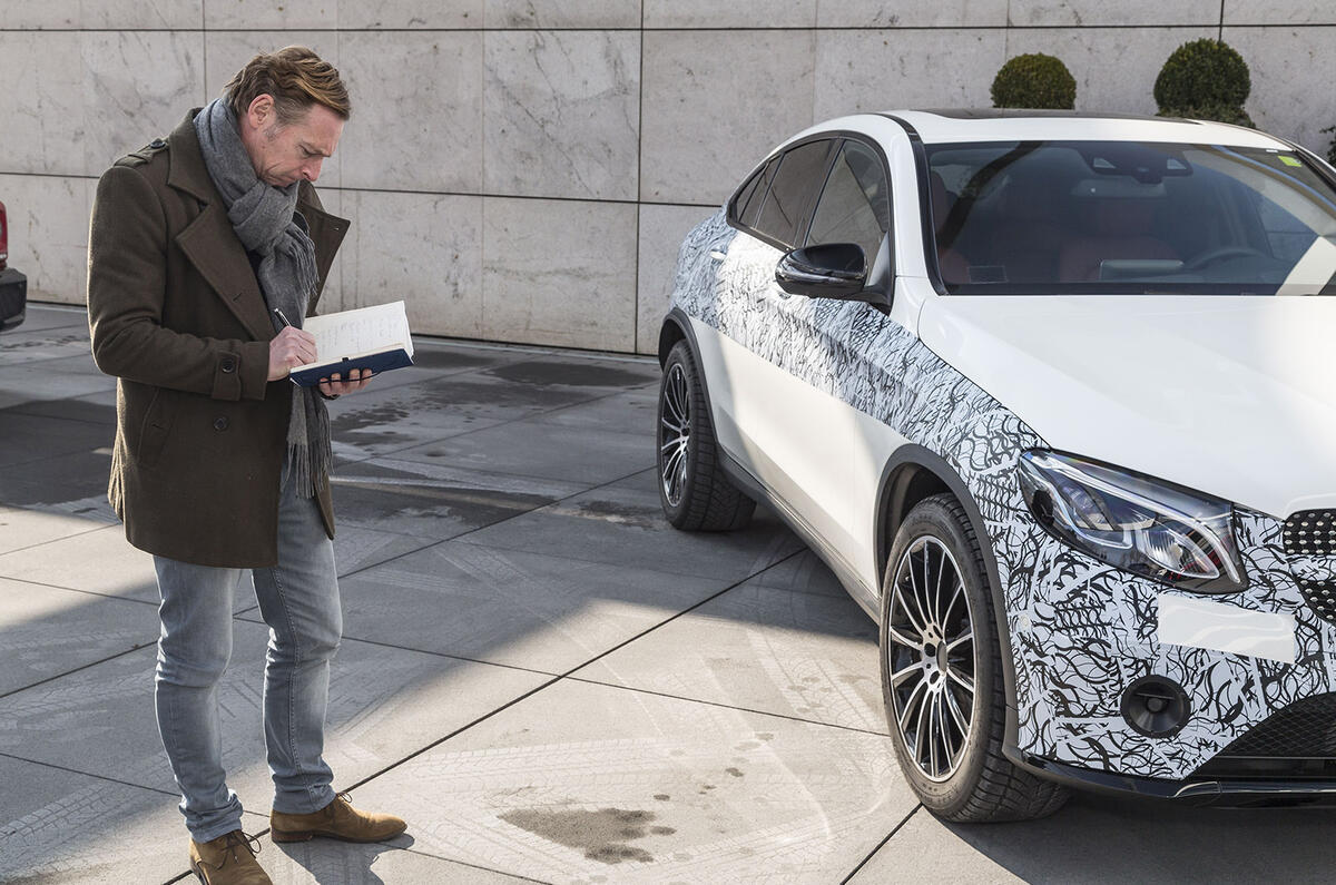 Mercedes-Benz GLC Coupé ride