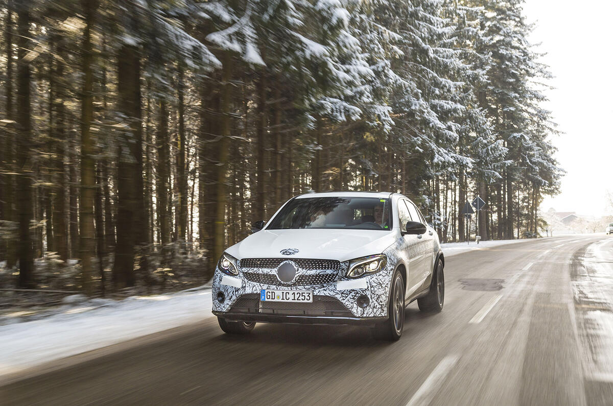Mercedes-Benz GLC Coupé ride