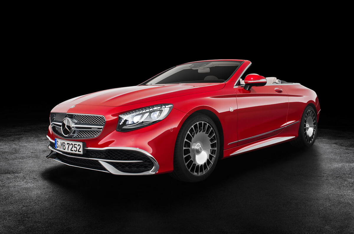 Mercedes-Maybach S650 Cabriolet unveiled at LA motor show