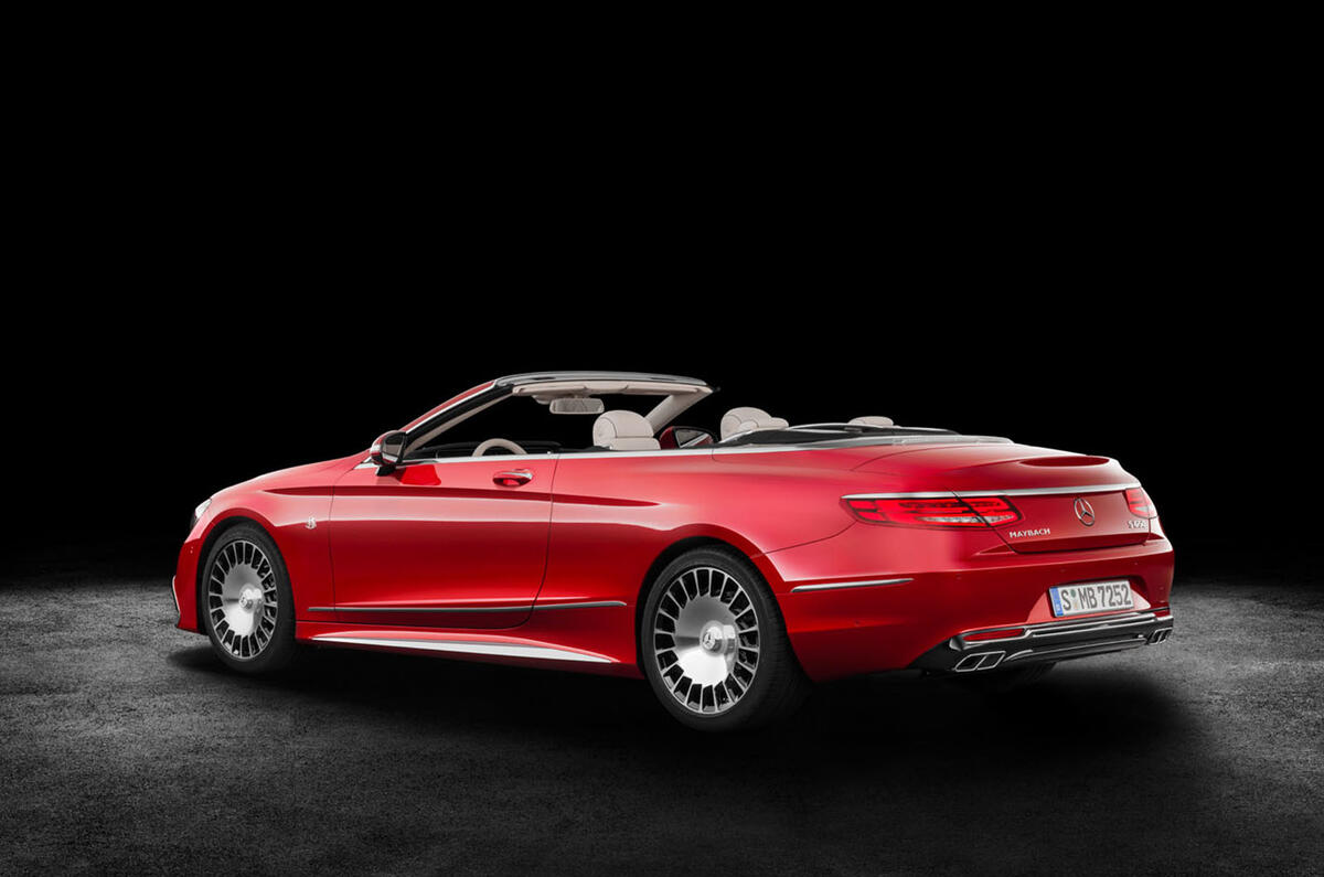 Mercedes-Maybach S650 Cabriolet unveiled at LA motor show