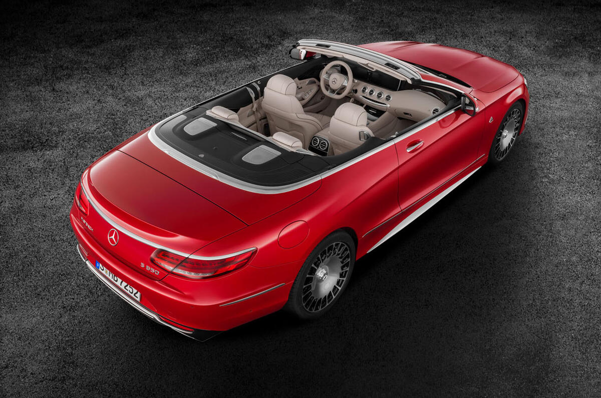 Mercedes-Maybach S650 Cabriolet unveiled at LA motor show