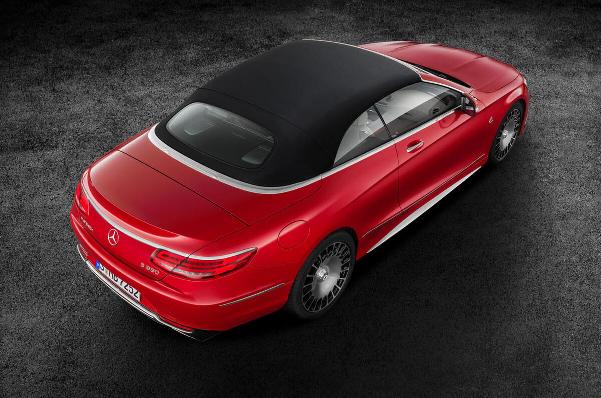 Mercedes-Maybach S650 Cabriolet unveiled at LA motor show