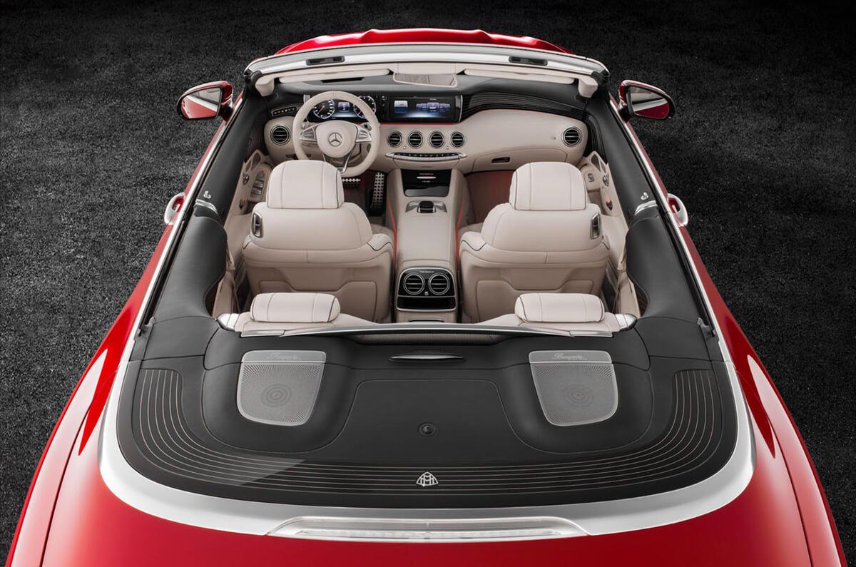Mercedes-Maybach S650 Cabriolet unveiled at LA motor show