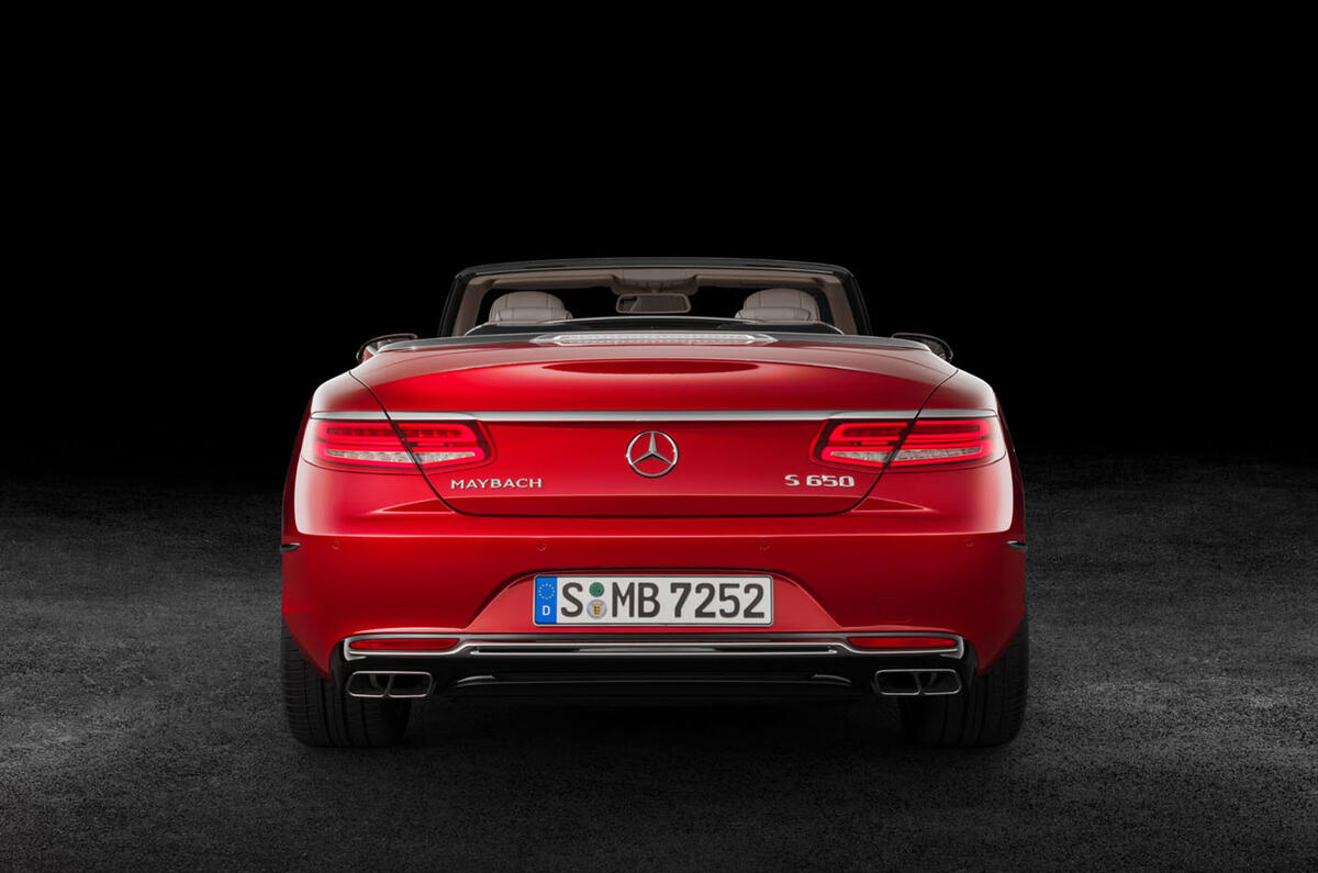 Mercedes-Maybach S650 Cabriolet unveiled at LA motor show