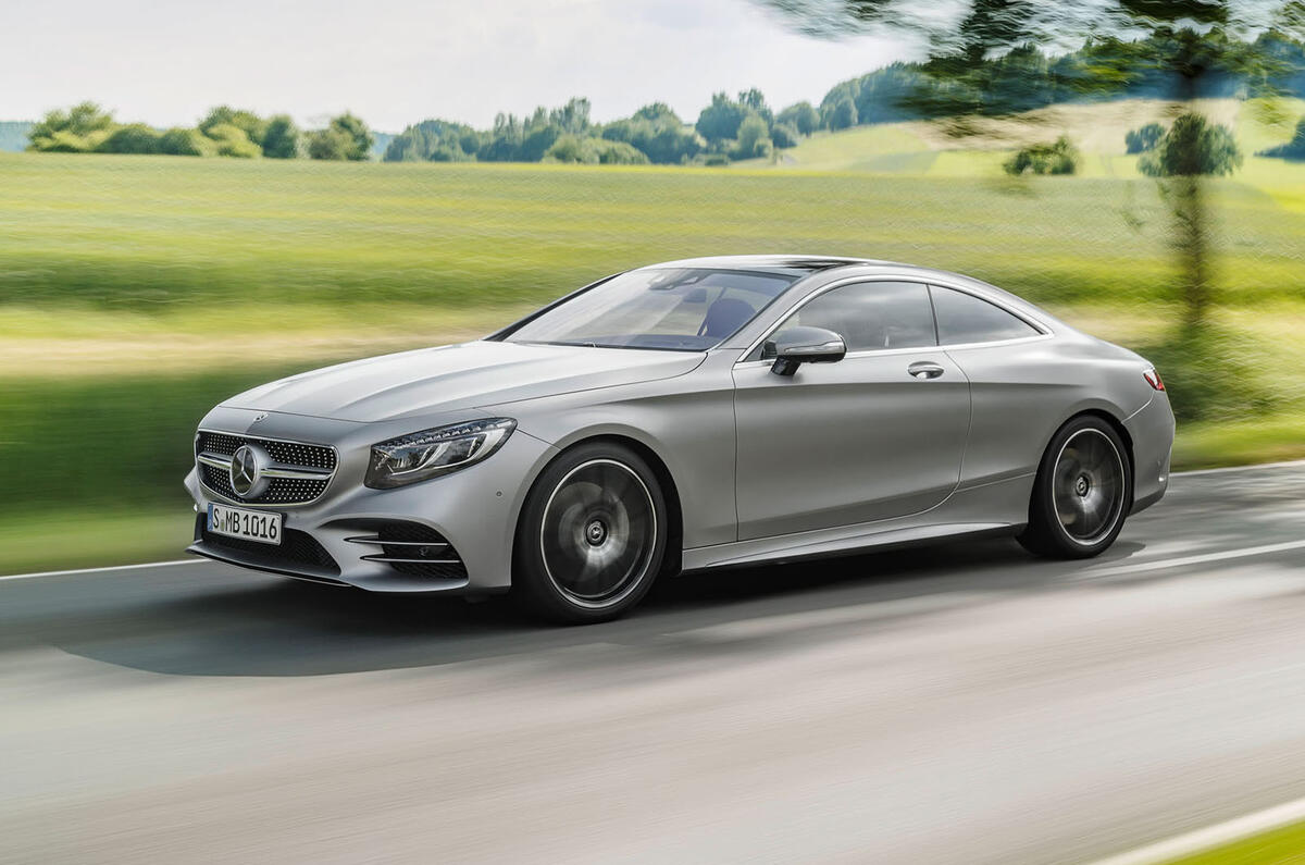 Revised Mercedes-Benz S-Class Coupé and Cabriolet get new V8 and tweaked styling