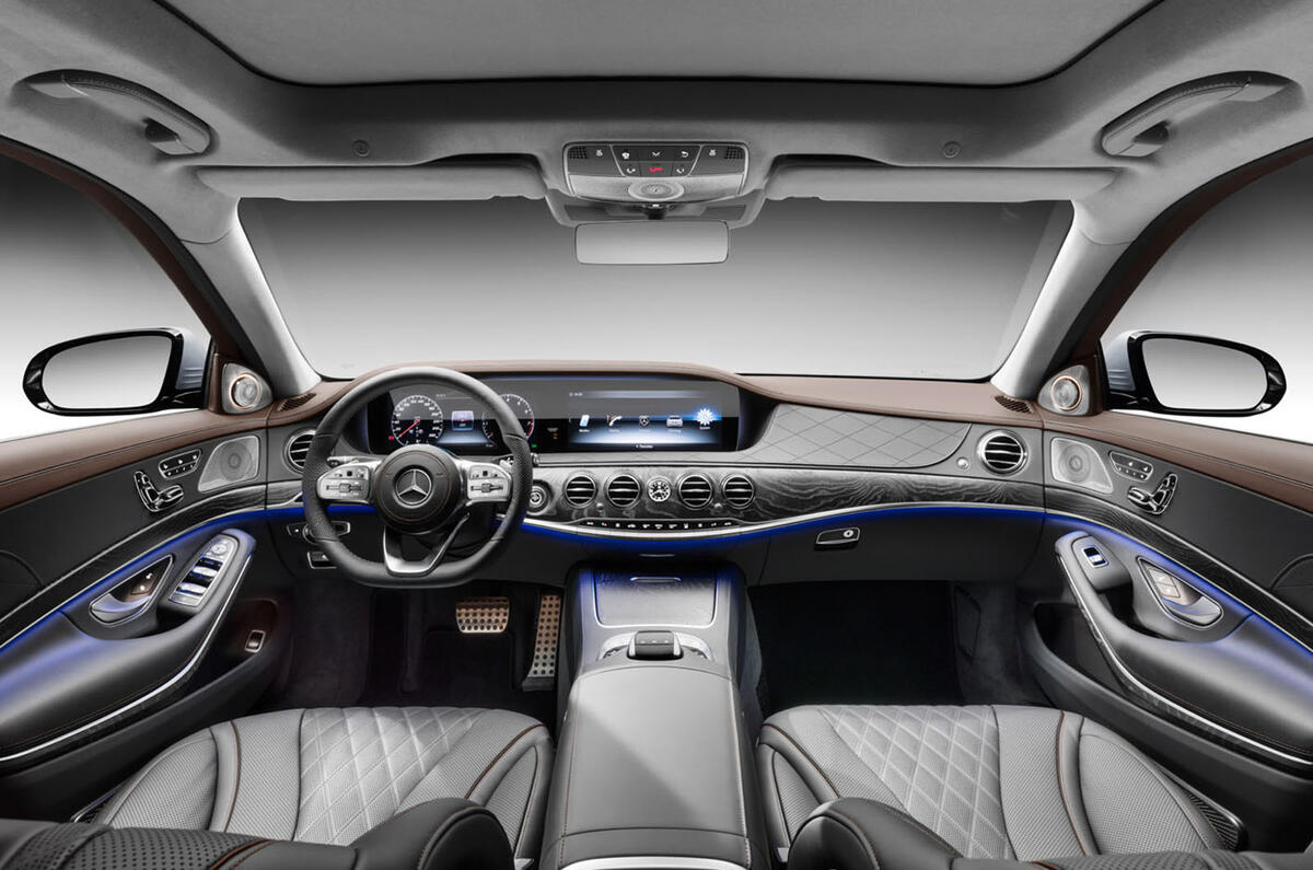 Mercedes S-Class interior