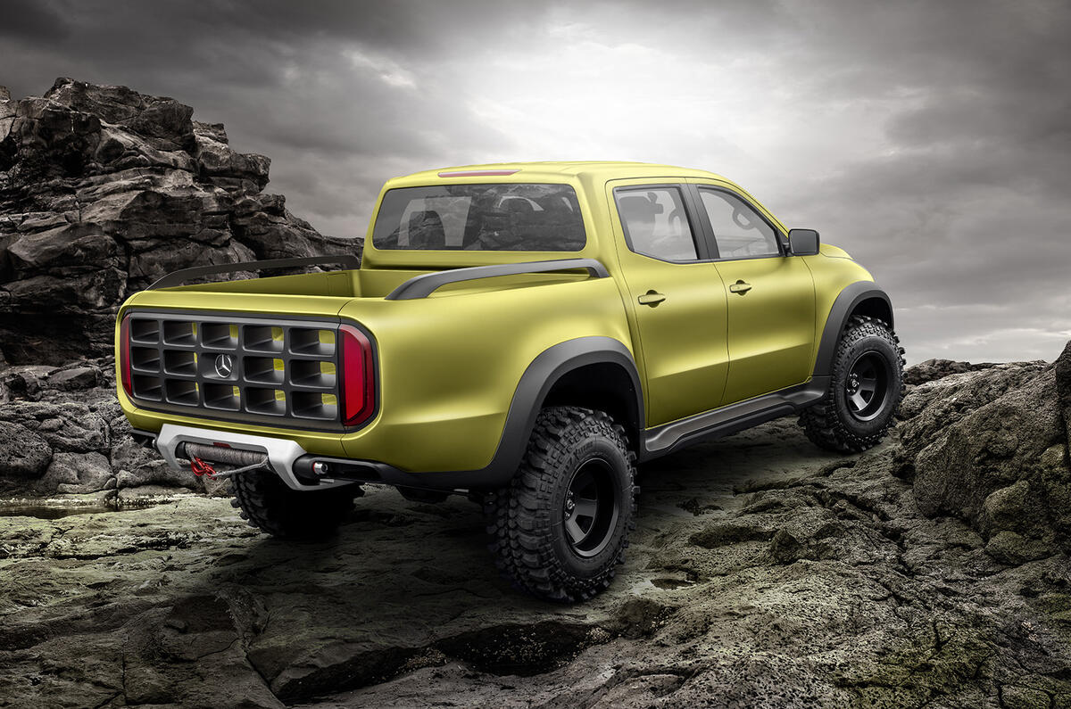 Mercedes-Benz X-Class concept previewed