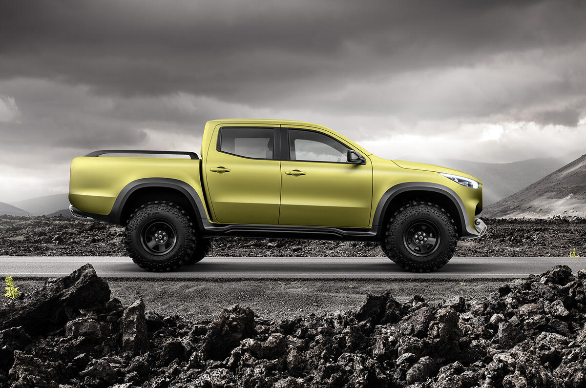 Mercedes-Benz X-Class concept previewed