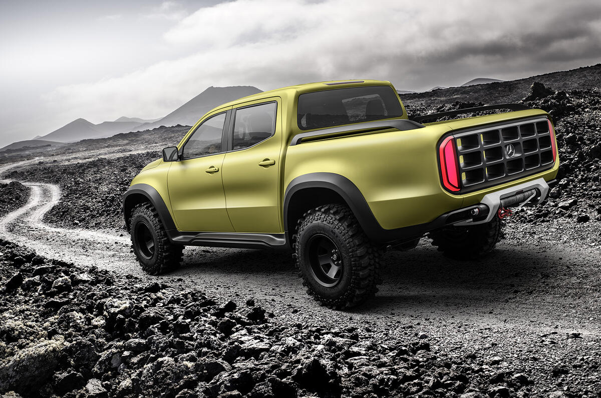 Mercedes-Benz X-Class concept previewed