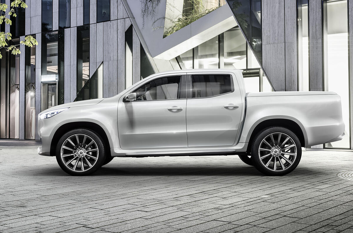 Mercedes-Benz X-Class concept previewed