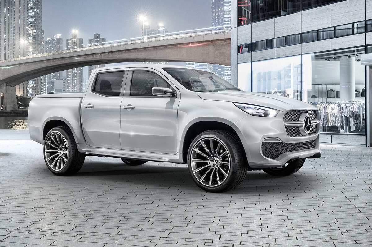 Mercedes-Benz X-Class concept previewed