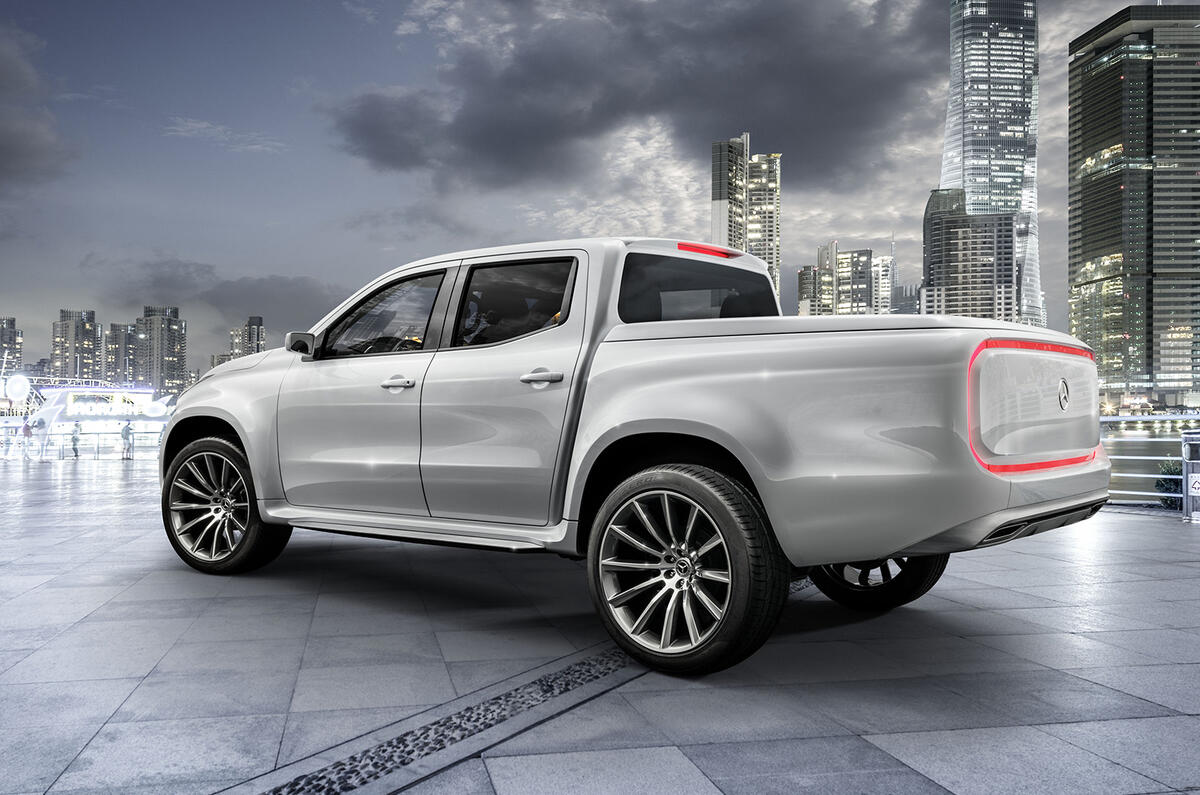 Mercedes-Benz X-Class concept previewed