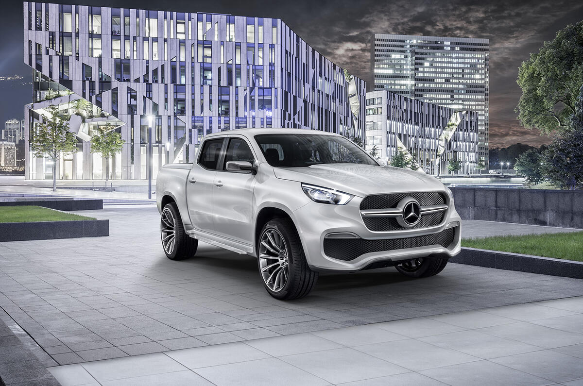 Mercedes-Benz X-Class concept previewed