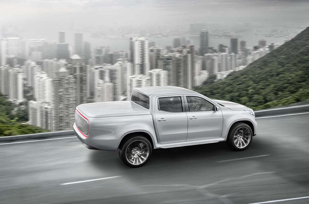 Mercedes-Benz X-Class concept previewed