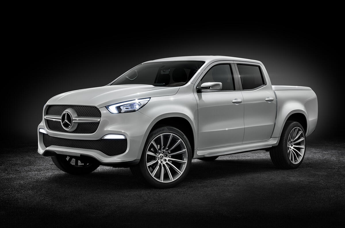 Mercedes-Benz X-Class concept previewed