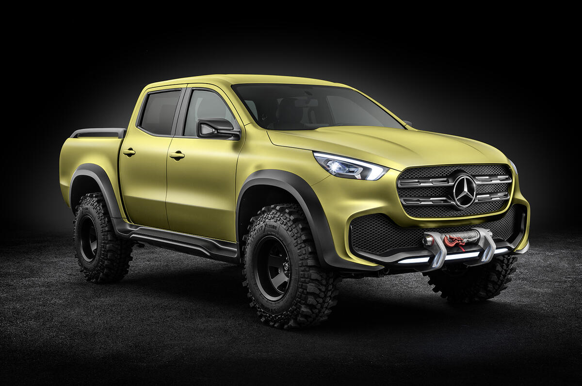 Mercedes-Benz X-Class concept previewed