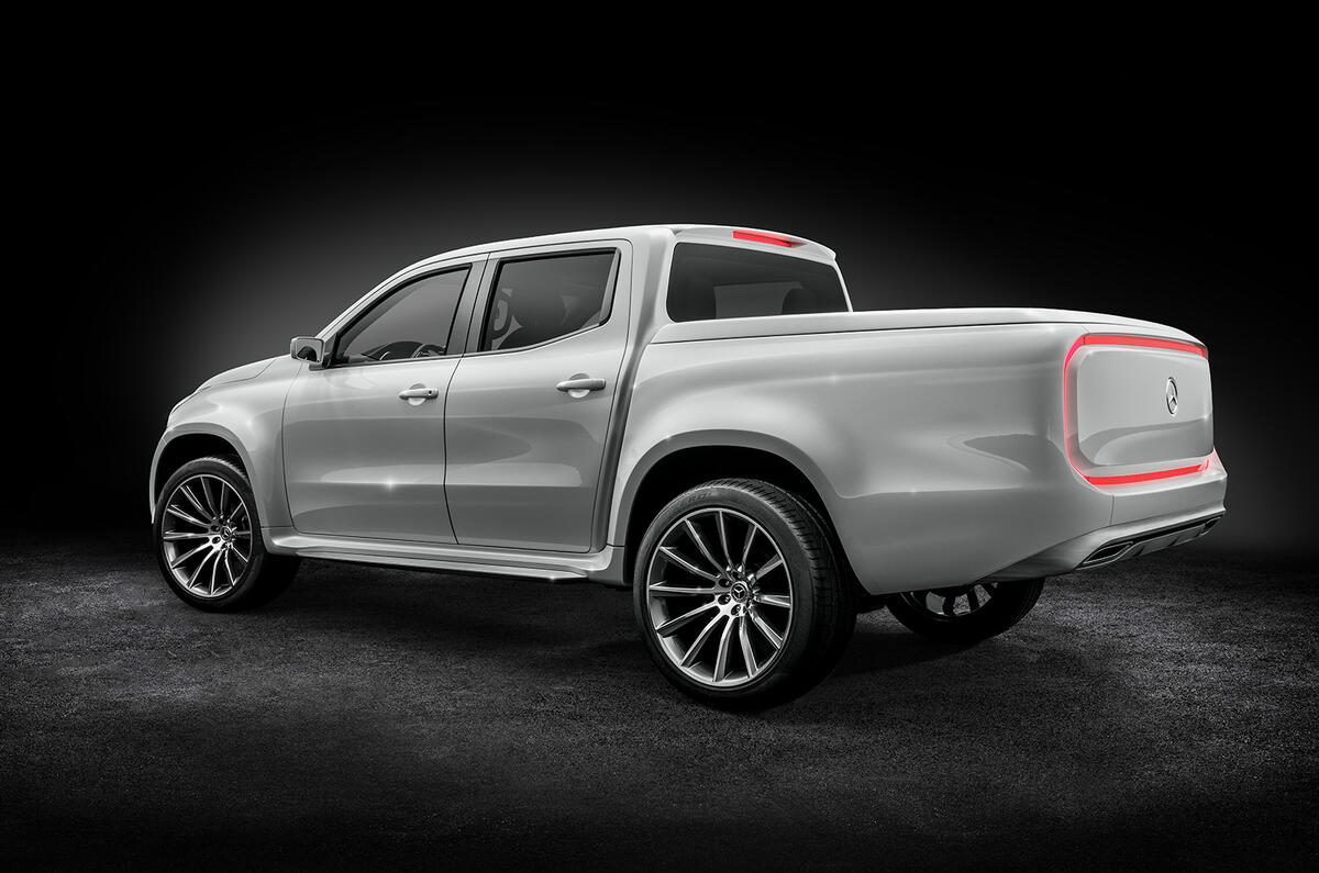 Mercedes-Benz X-Class concept previewed