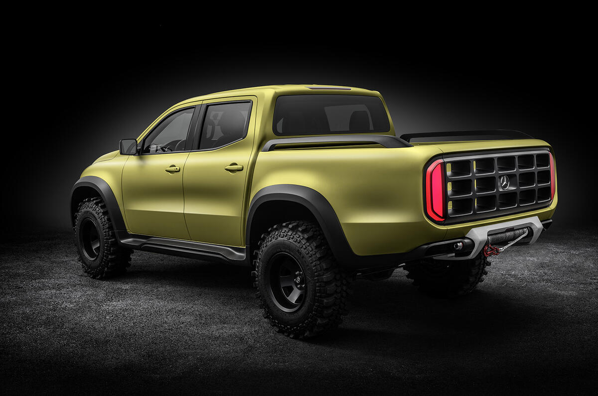 Mercedes-Benz X-Class concept previewed