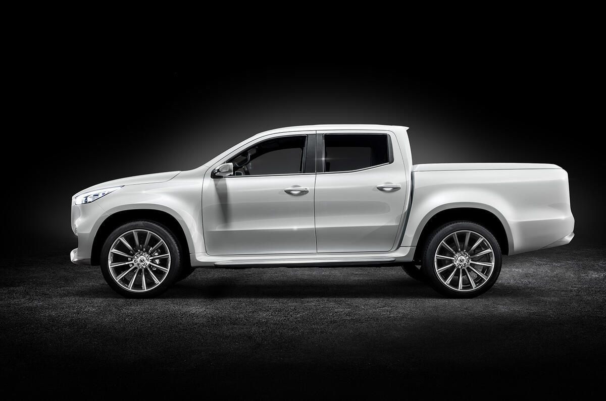 Mercedes-Benz X-Class concept previewed