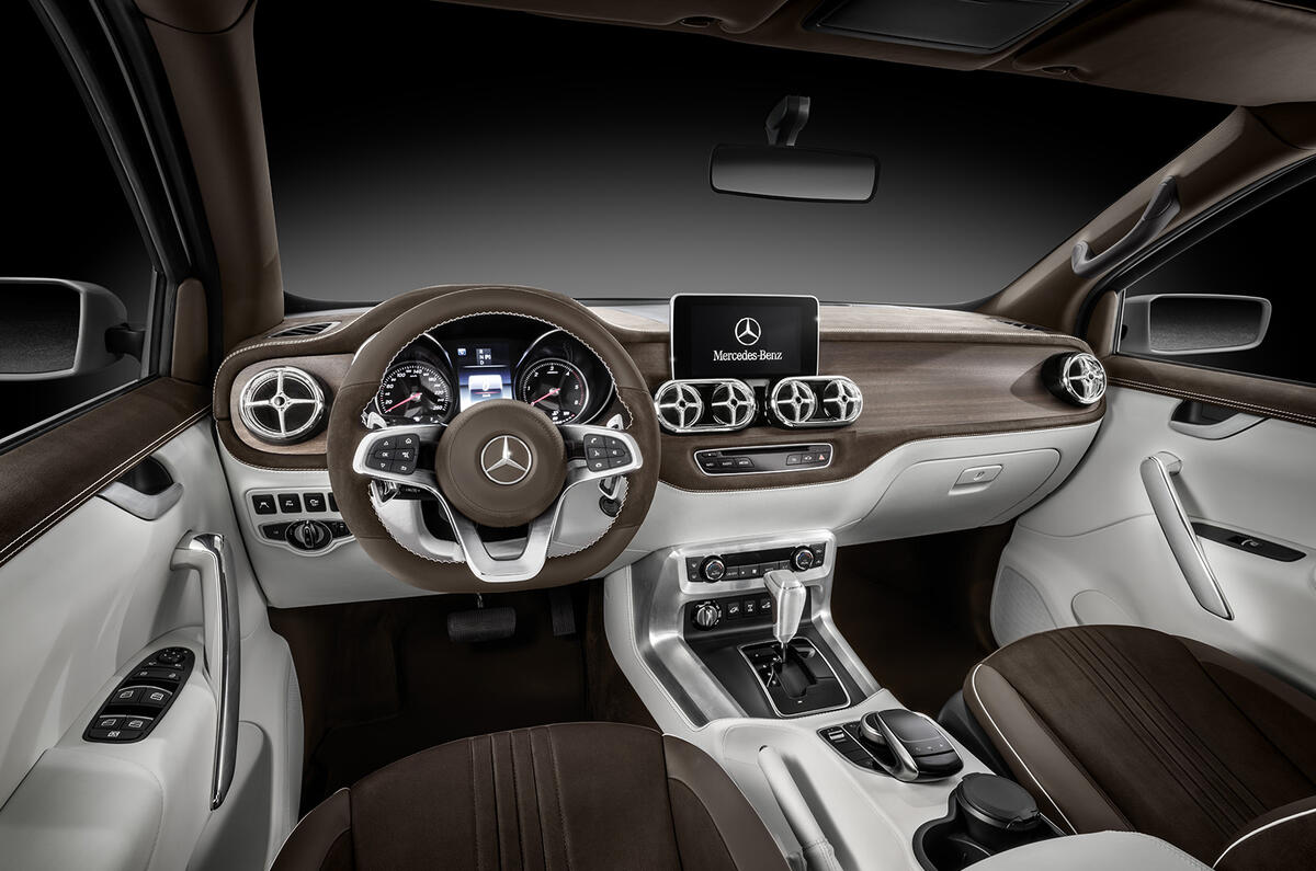 Mercedes-Benz X-Class concept previewed
