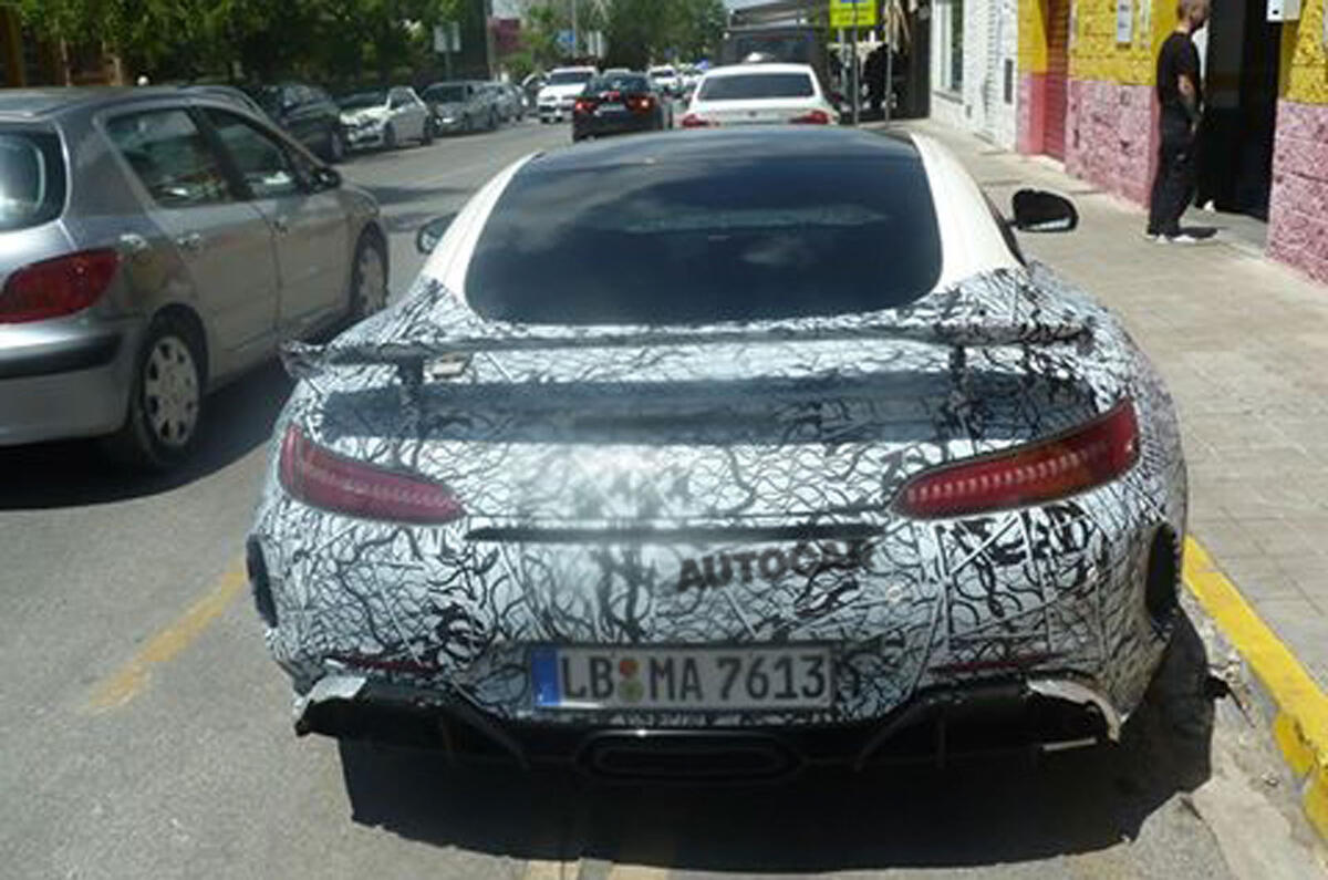2020 Mercedes-AMG GT Black Series spyshots