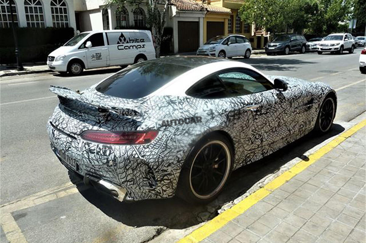 2020 Mercedes-AMG GT Black Series spyshots