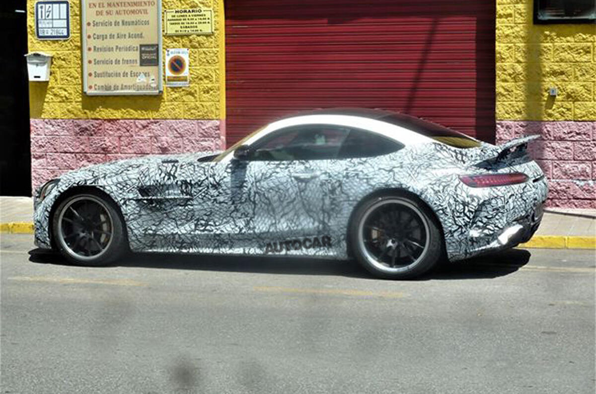 2020 Mercedes-AMG GT Black Series spyshots