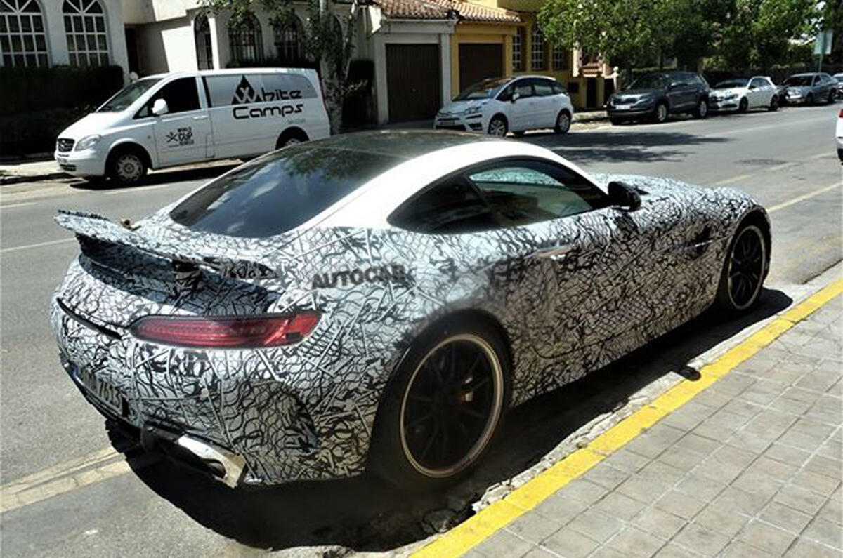 2020 Mercedes-AMG GT Black Series spyshots