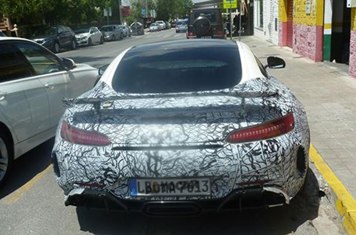 2020 Mercedes-AMG GT Black Series spyshots
