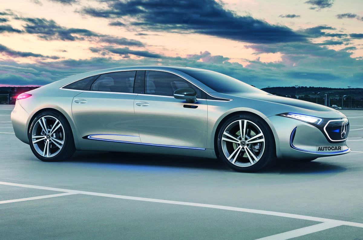 Mercedes-Benz EQS render
