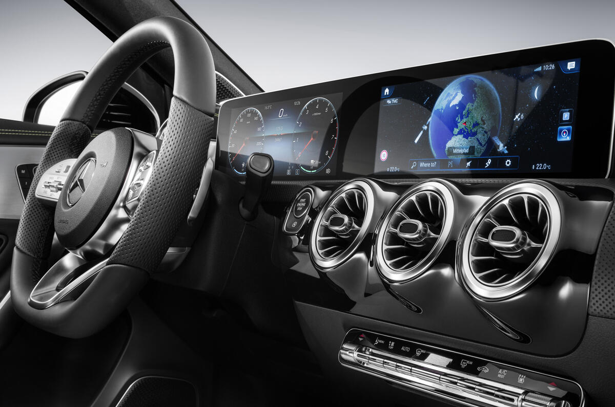 Mercedes A-Class interior