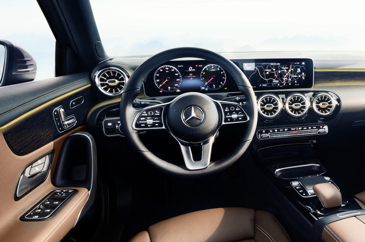 Mercedes A-Class interior