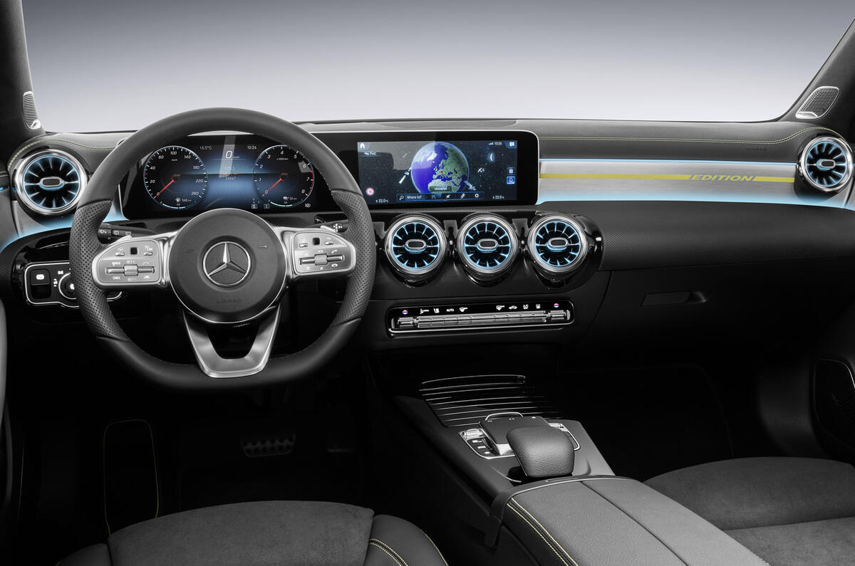 Mercedes A-Class interior