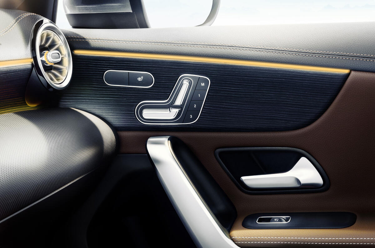 Mercedes A-Class interior