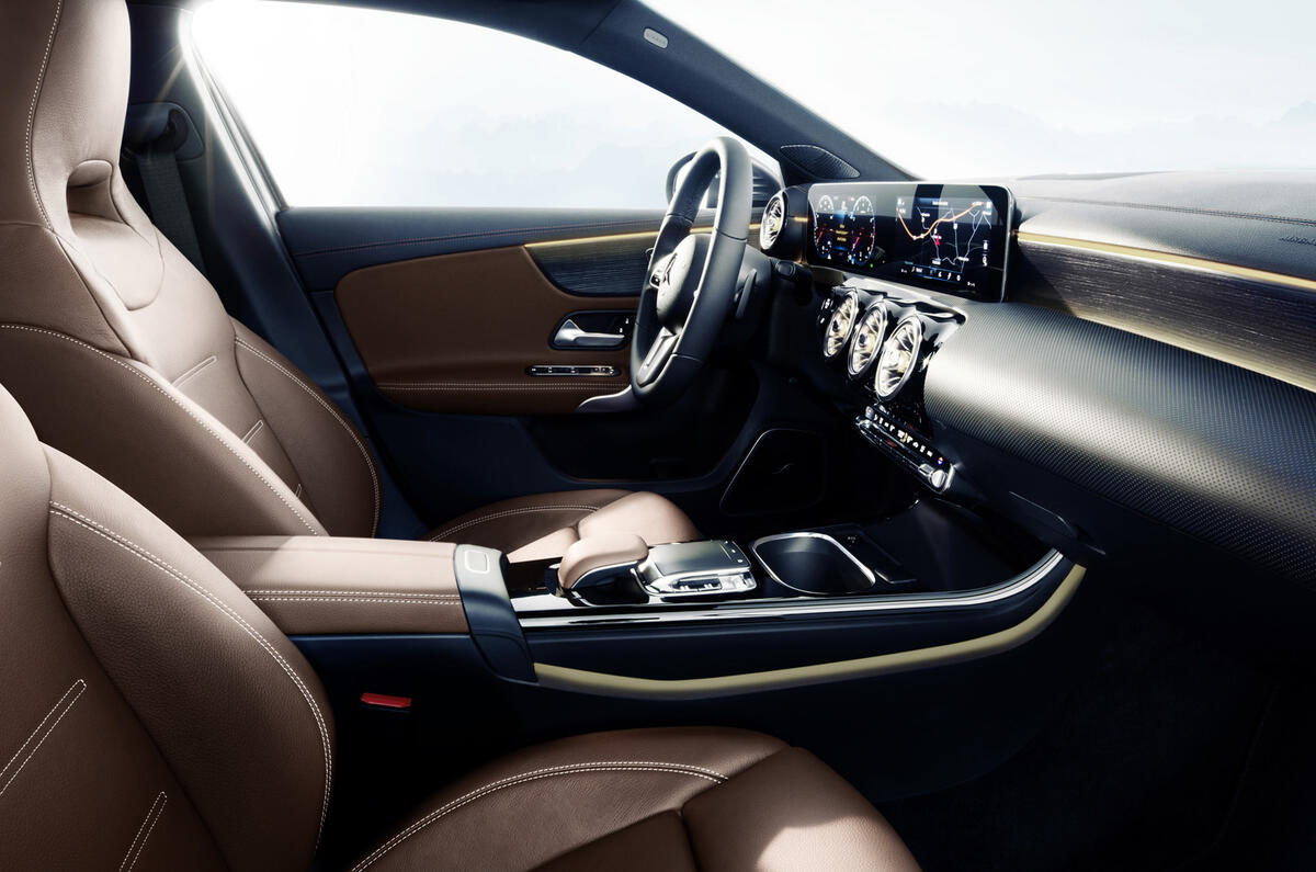 Mercedes A-Class interior