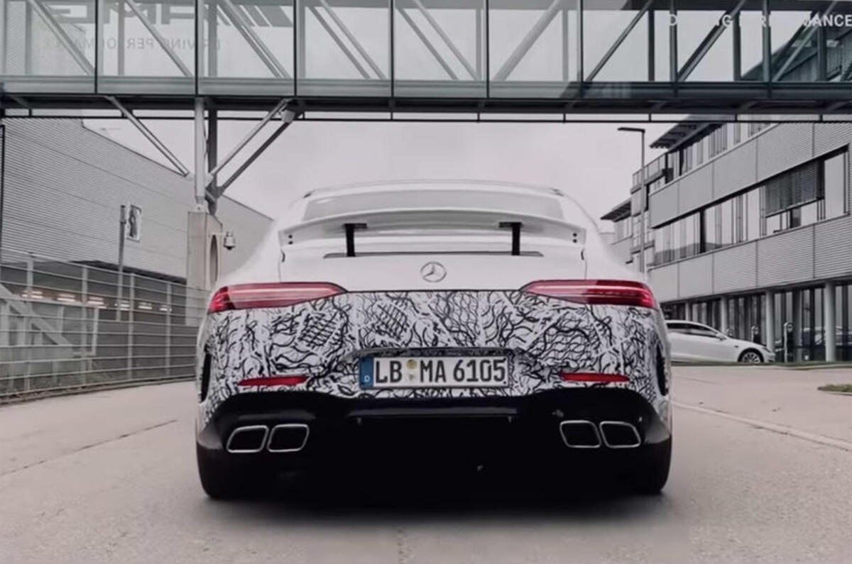 Mercedes-AMG GT 73 preview - rear Mercedes-AMG GT 73 preview - rear