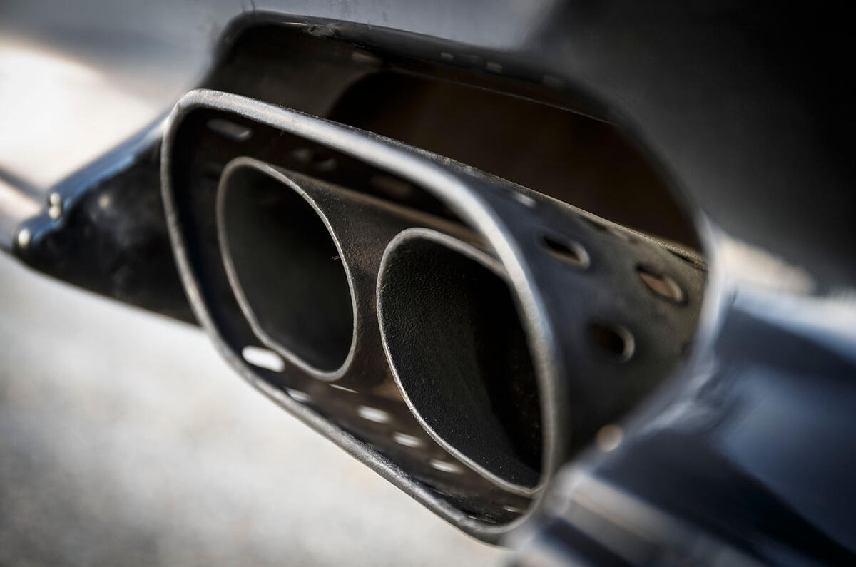 Mercedes 190E Cosworth exhausts Mercedes 190E Cosworth exhausts