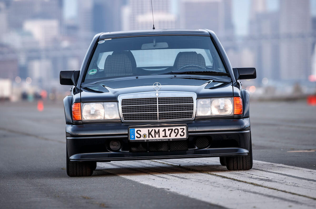 Mercedes 190E Cosworth front Mercedes 190E Cosworth front