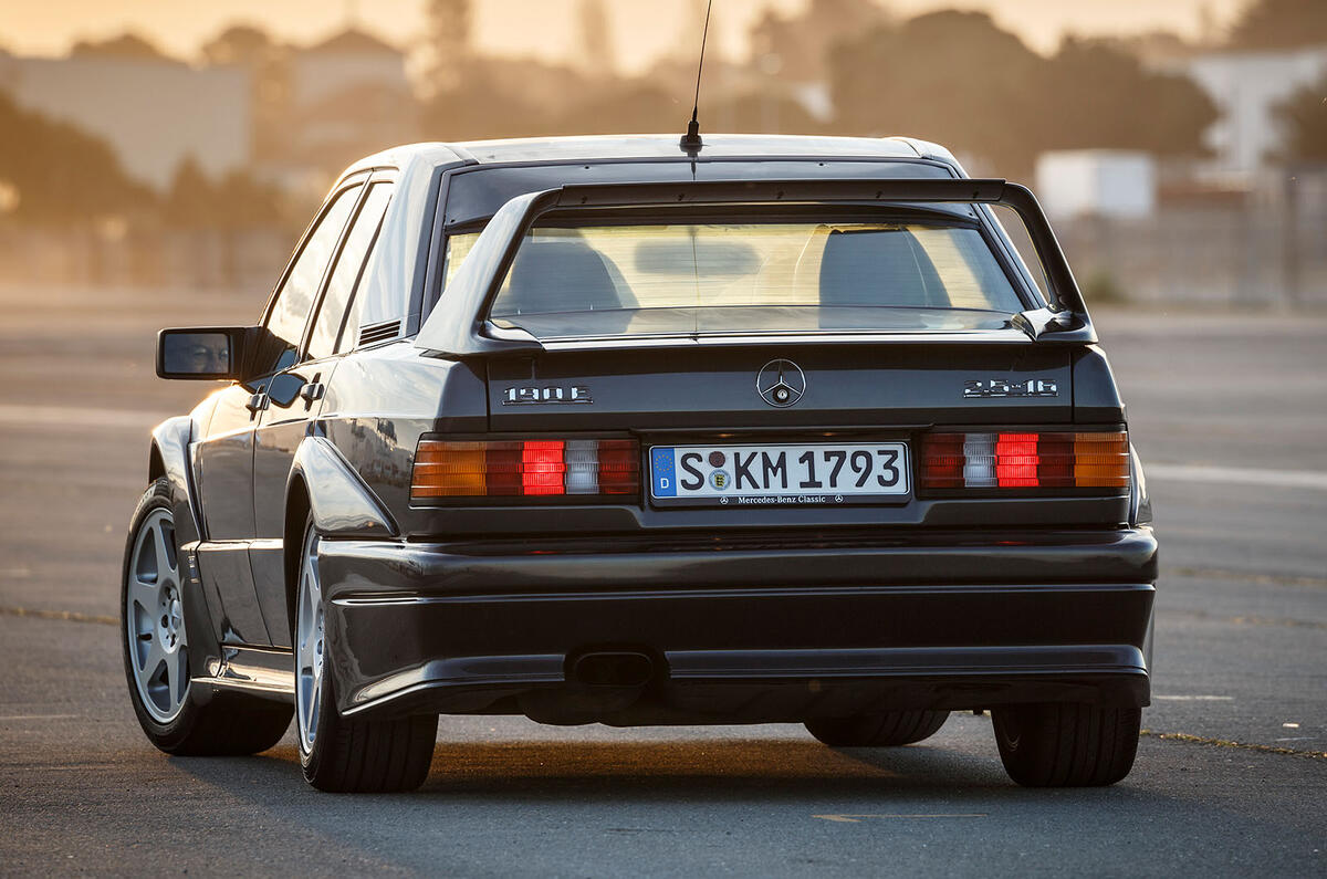 Mercedes 190E Cosworth rear Mercedes 190E Cosworth rear