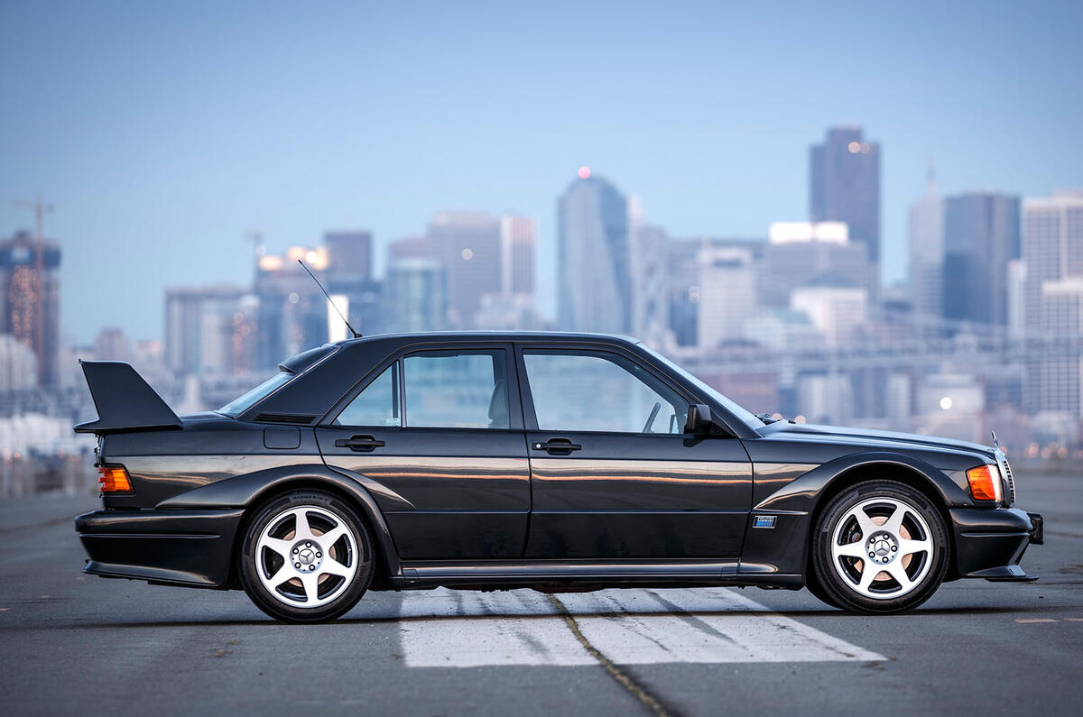 Mercedes 190E Cosworth side Mercedes 190E Cosworth side