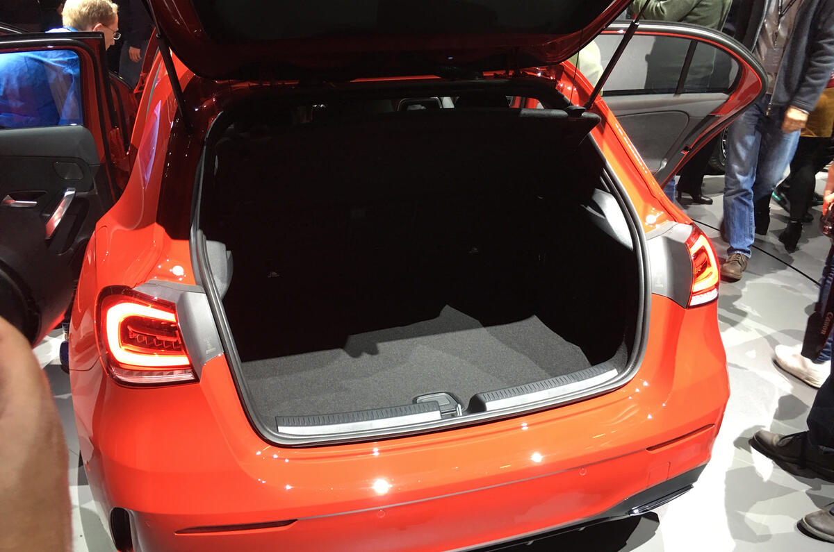 Mercedes A-Class boot