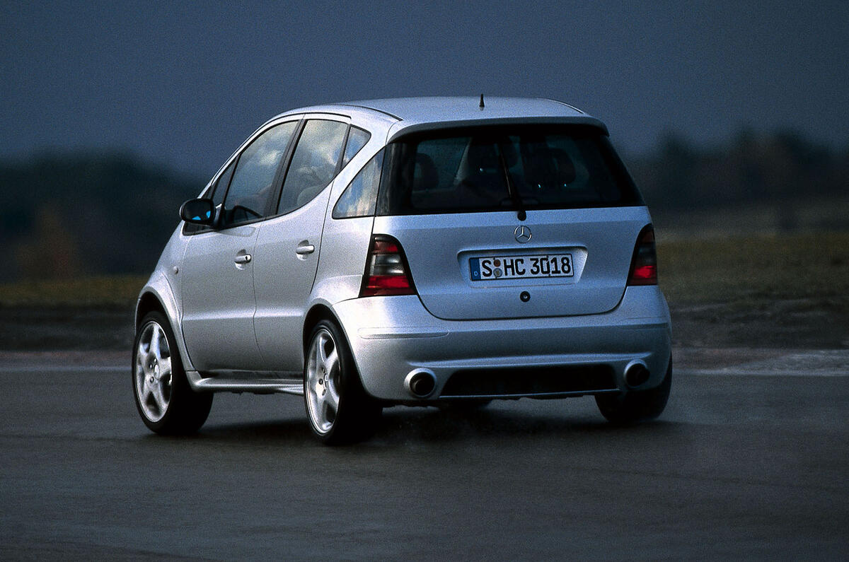 Mercedes A Class rear three quarter Mercedes A Class rear three quarter