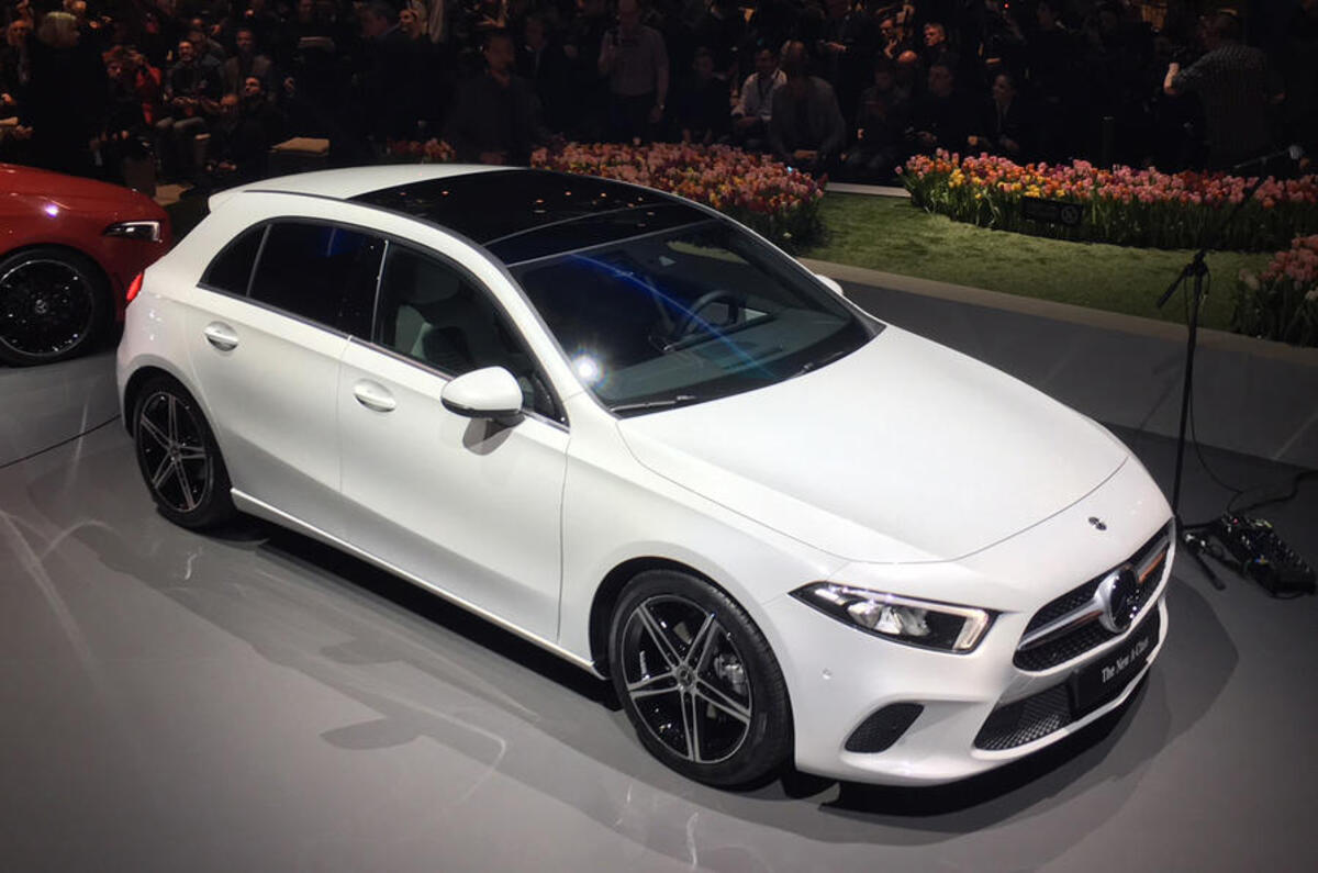 New Mercedes A-Class exterior