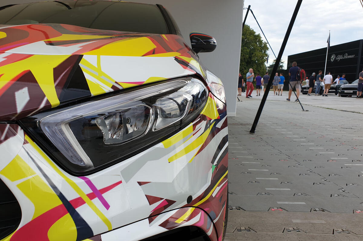 Mercedes-AMG A45 S headlights