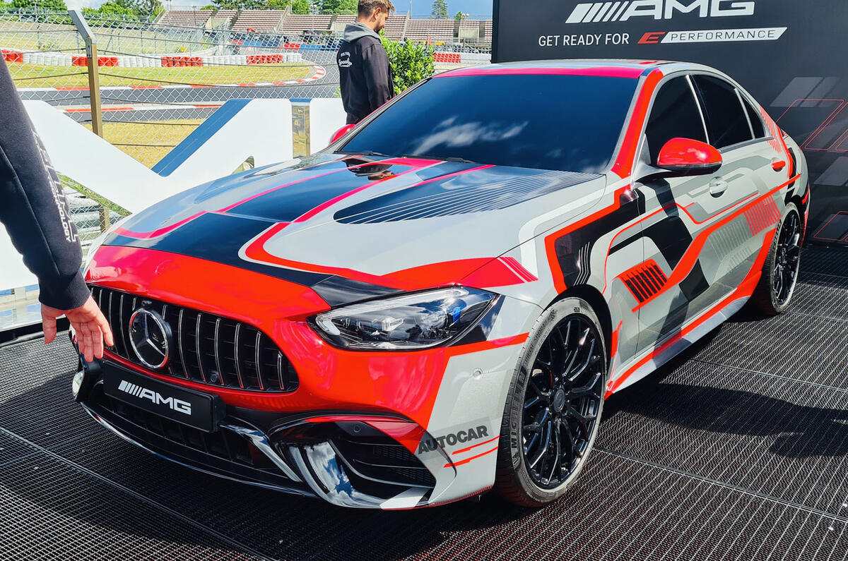 Mercedes AMG C63 concept front three quarters Mercedes AMG C63 concept front three quarters
