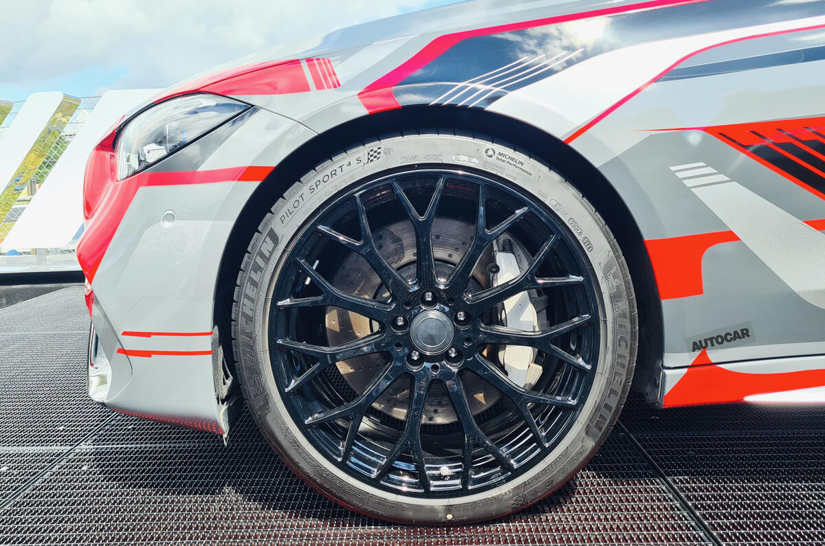 Mercedes AMG C63 concept wheel detail Mercedes AMG C63 concept wheel detail
