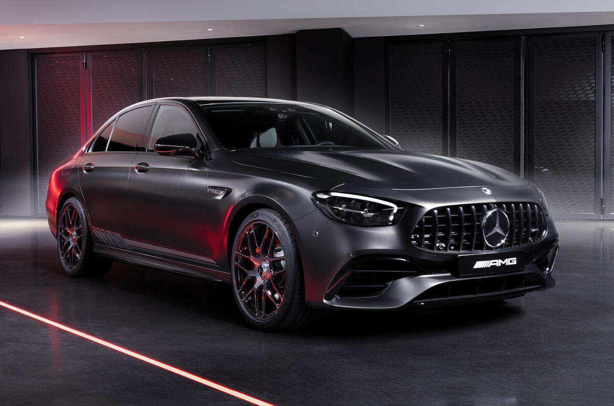 Mercedes AMG E Class exclusive edition front left Mercedes AMG E Class exclusive edition front left