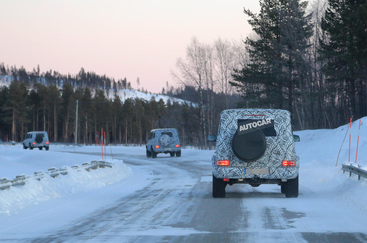 2018 Mercedes-Benz G-Class - spy pictures of AMG G 63