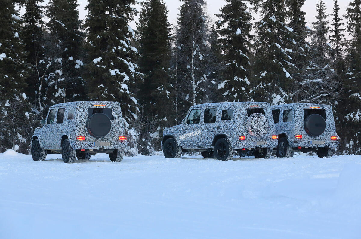 2018 Mercedes-Benz G-Class - spy pictures of AMG G 63