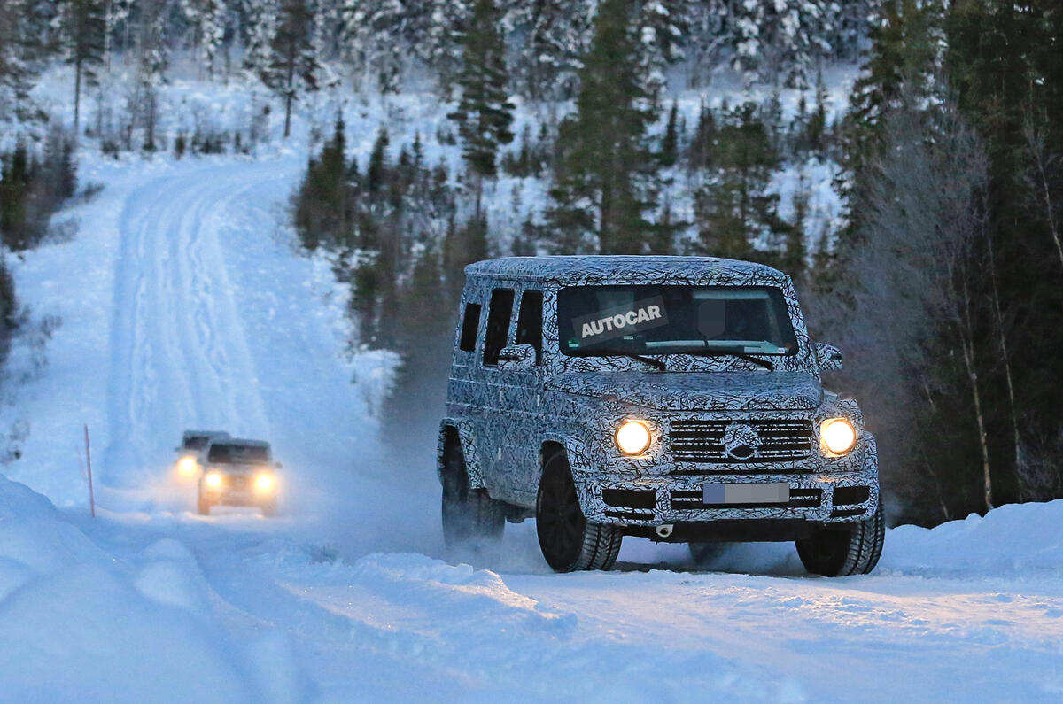 2018 Mercedes-Benz G-Class - spy pictures of AMG G 63